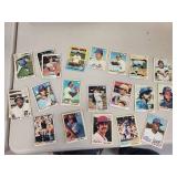 Large Collection of 1970s Topps Baseball Cards in Storage Box