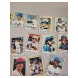 Large Collection of 1970s Topps Baseball Cards in Storage Box