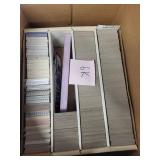 Collection of 6,000+ Sports Trading Cards Hockey and Baseball Assorted Brands