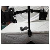 Dual Monitor Mount Stand with Adjustable Arms