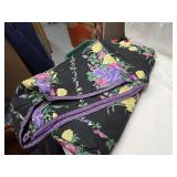 Decorative Irish Blessing Throw & Colorful Floral Quilt Set