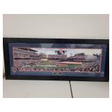 Framed Target Field Inaugural Game Panoramic Photo 43x18 Minnesota Twins