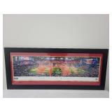 Framed Super Bowl LVII Champions Kansas City Chiefs Panorama 43x18
