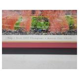 Framed Super Bowl LVII Champions Kansas City Chiefs Panorama 43x18