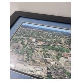 Panoramic Framed Aerial Photo of US Bank Stadium Minneapolis 43x16