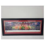 Framed Panoramic Super Bowl LVII Champions Kansas City Chiefs Print