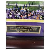 Framed Minnesota Vikings TCF Bank Stadium Panoramic Photo 44x17