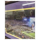 Framed Minnesota Vikings TCF Bank Stadium Panoramic Photo 44x17