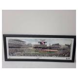 Framed Panoramic Print Target Field Inaugural Game April 12, 2010