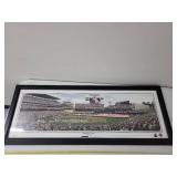Framed Panoramic Print Target Field Inaugural Game April 12, 2010