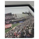 Framed Panoramic Print Target Field Inaugural Game April 12, 2010