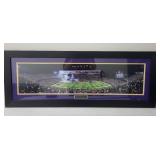 Framed Minnesota Vikings Panoramic TCF Bank Stadium 2016 Photo, 43x16 Inches