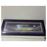 Framed Minnesota Vikings Panoramic TCF Bank Stadium 2016 Photo, 43x16 Inches