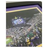 Framed Minnesota Vikings Panoramic TCF Bank Stadium 2016 Photo, 43x16 Inches