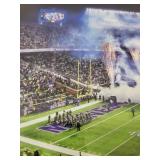 Framed Minnesota Vikings Panoramic TCF Bank Stadium 2016 Photo, 43x16 Inches