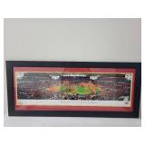 Framed Super Bowl LIV Champions Kansas City Chiefs Panorama Print