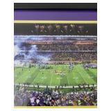 Framed Minnesota Vikings Panoramic Stadium Photo TCF Bank Stadium 2014-2016