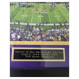 Framed Minnesota Vikings TCF Bank Stadium Panoramic Photo 43x16