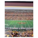 Framed Panorama TCF Bank Stadium Inaugural Game 2009 Artwork