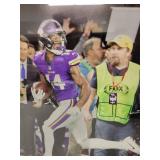 Framed Stefon Diggs #14 Minneapolis Miracle Vikings Photo
