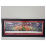 Super Bowl LVII Champions Kansas City Chiefs Framed Panorama Print