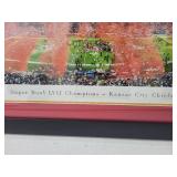 Super Bowl LVII Champions Kansas City Chiefs Framed Panorama Print
