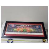 Super Bowl LVII Champions Kansas City Chiefs Framed Panorama Print