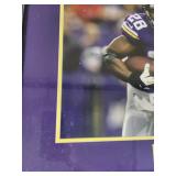 Adrian Peterson Framed NFL Rushing Titles Plaque 28x28 Inch Minnesota Vikings