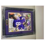 Framed Kirk Cousins Minnesota Vikings Photo Display