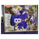 Framed Kirk Cousins Minnesota Vikings Photo Display