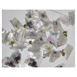 Collection of Patriotic Lapel Pins and God Bless America Stickers