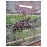 Super Bowl LII 2018 Framed Panoramic Photo Minneapolis Eagles Champions 44x16 in
