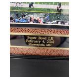 Framed Super Bowl LII Panorama Photo Eagles Champions 42x16 in