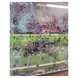 Framed Super Bowl LII Panorama Photo Eagles Champions 42x16 in