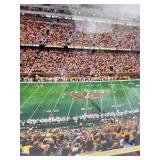 Framed TCF Bank Stadium Inaugural Game Panoramic Photo September 12, 2009