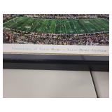 Framed University of Notre Dame Stadium Panoramic Photograph