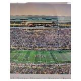 Framed University of Notre Dame Stadium Panoramic Photograph