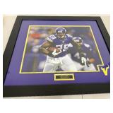 Adrian Peterson Framed NFL Rushing Titles Plaque 28x28 Inch Minnesota Vikings