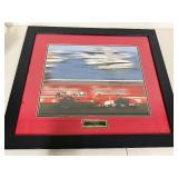 Framed Scuderia Ferrari Formula 1 Constructors Championships Artwork