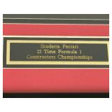 Framed Scuderia Ferrari Formula 1 Constructors Championships Artwork