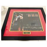 Framed LeBron James #6 Miami Heat Photo Display