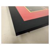 Framed LeBron James #6 Miami Heat Photo Display