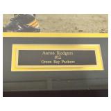 Framed Aaron Rodgers #12 Green Bay Packers Photo Plaque