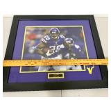 Framed Adrian Peterson Minnesota Vikings Memorabilia Photo