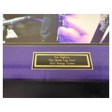 Framed Foo Fighters Broke Leg Tour Photo Xcel Energy Center