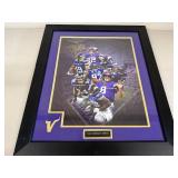 Framed Minnesota Vikings Player Collage 27x23