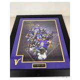 Framed Minnesota Vikings Player Collage 27x23