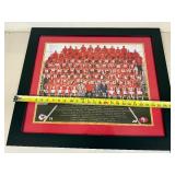 Framed Kansas City Chiefs Super Bowl Team Photograph 28x28