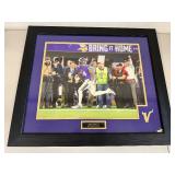Framed Stefon Diggs #14 Minneapolis Miracle Vikings Photo