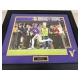 Framed Stefon Diggs #14 Minneapolis Miracle Vikings Photo